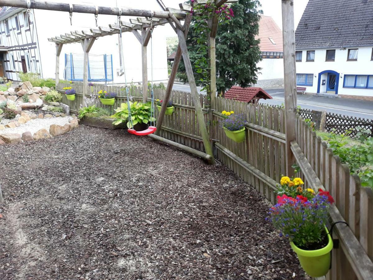 Ferienwohnung Am Osterberg Liebenau  ภายนอก รูปภาพ